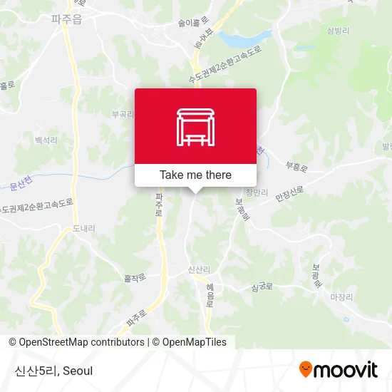 신산5리 map