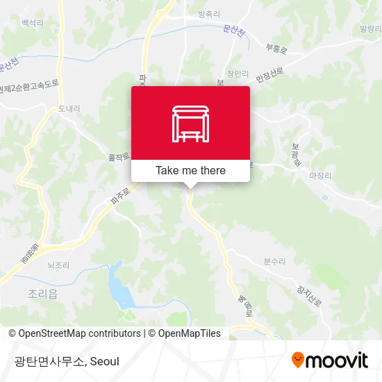 광탄면사무소 map