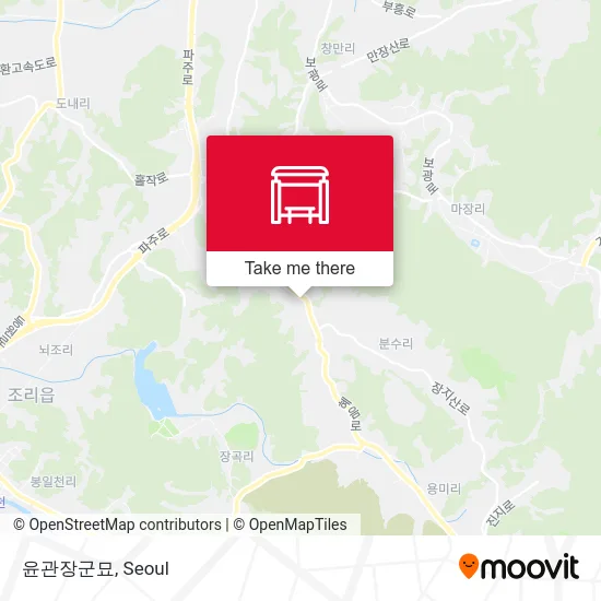 윤관장군묘 map