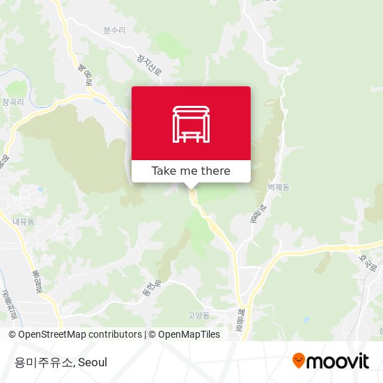 용미주유소 map