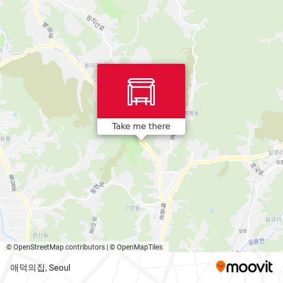 애덕의집 map