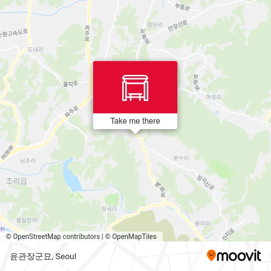 윤관장군묘 map
