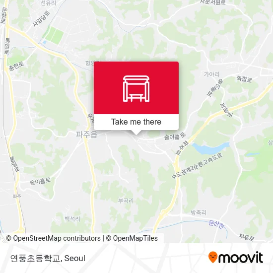 연풍초등학교 map