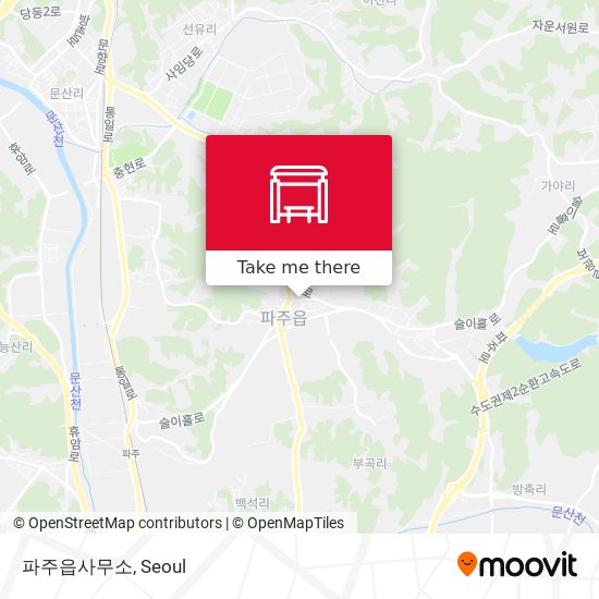 파주읍사무소 map