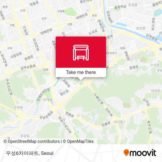 우성6차아파트 map
