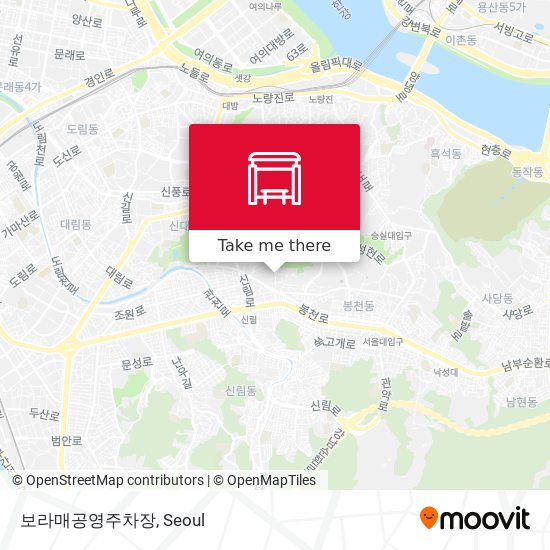 보라매공영주차장 map