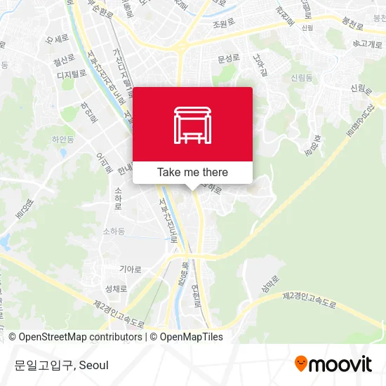 문일고입구 map