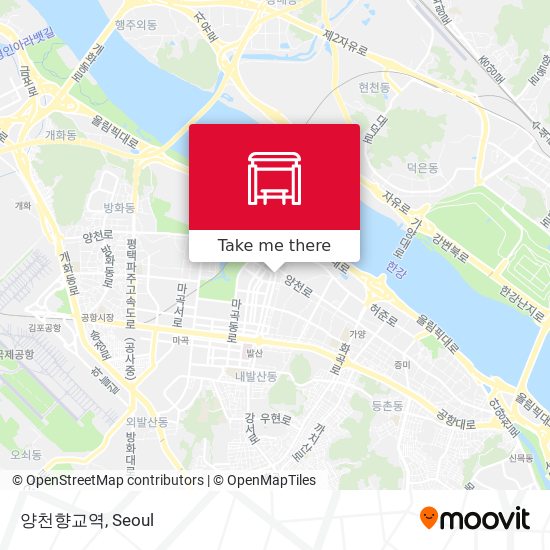 양천향교역 map