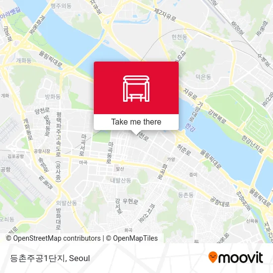 등촌주공1단지 map