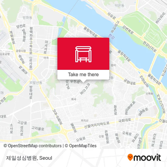 제일성심병원 map
