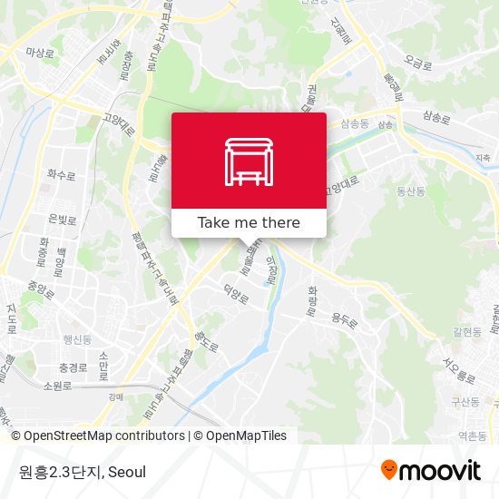 원흥2.3단지 map