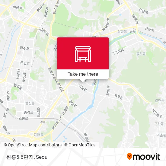 원흥5.6단지 map
