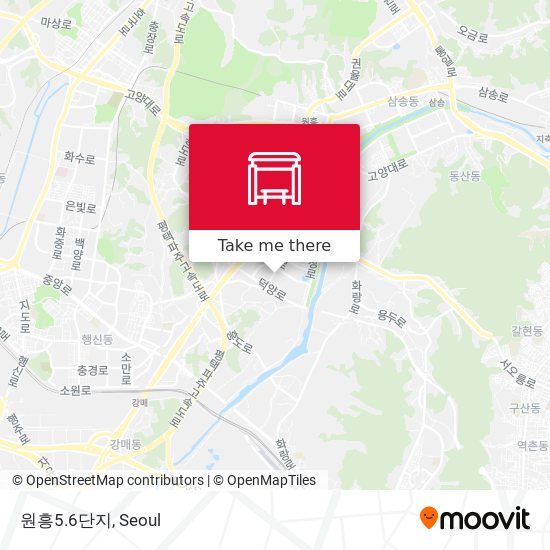 원흥5.6단지 map
