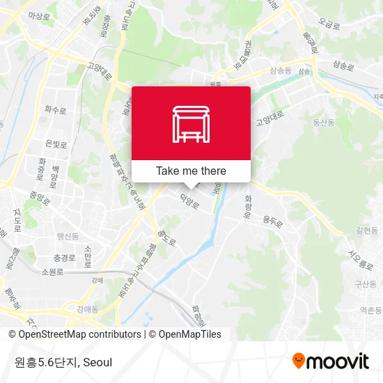 원흥5.6단지 map