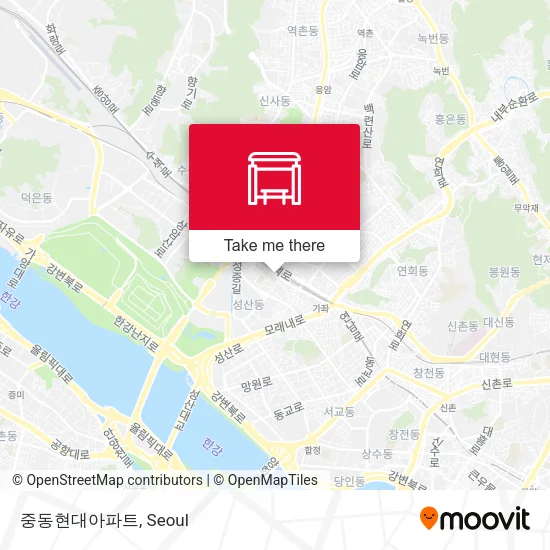 중동현대아파트 map