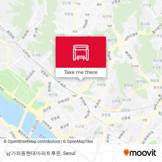 남가좌동현대아파트후문 map