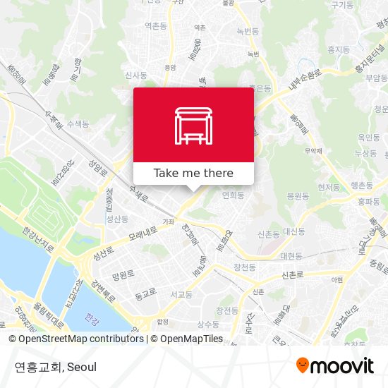 연흥교회 map