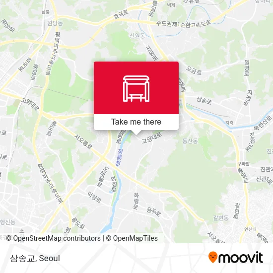 삼송교 map
