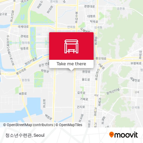 청소년수련관 map