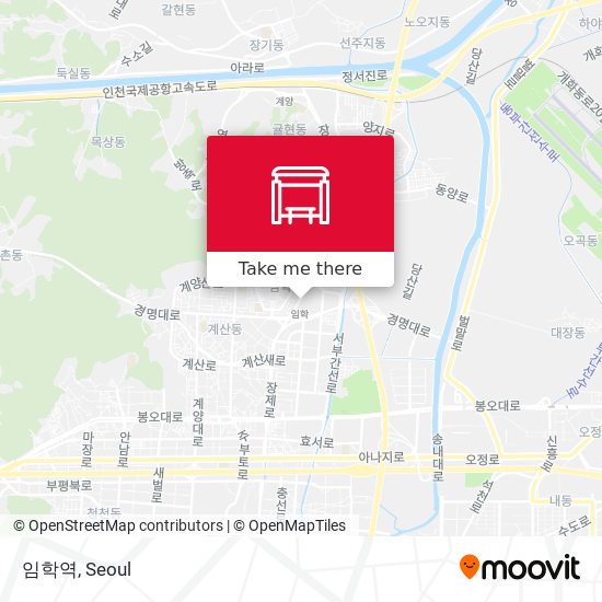 임학역 map