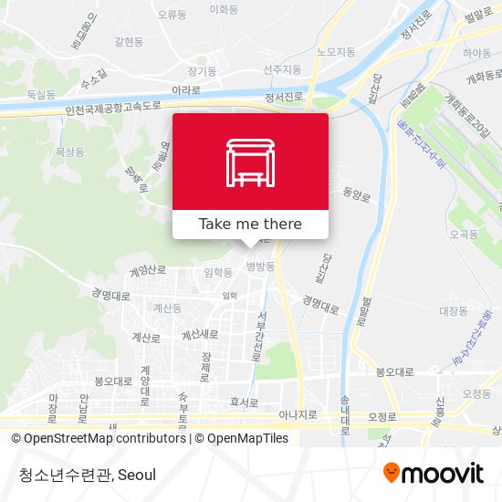 청소년수련관 map