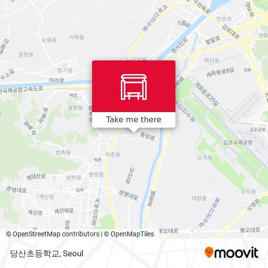 당산초등학교 map