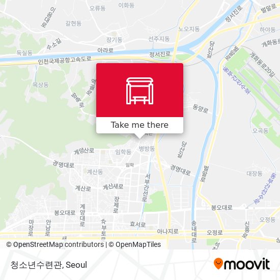 청소년수련관 map