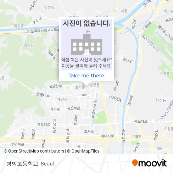 병방초등학교 map