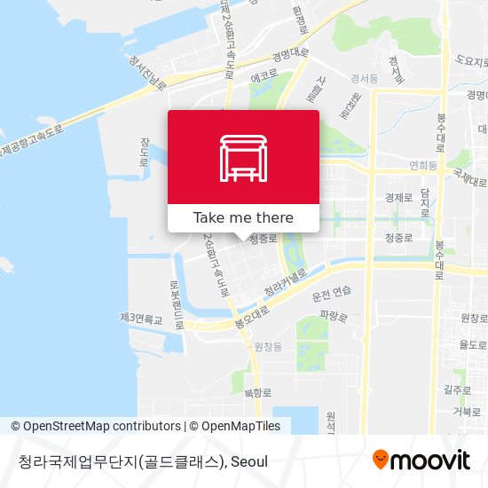 청라국제업무단지(골드클래스) map