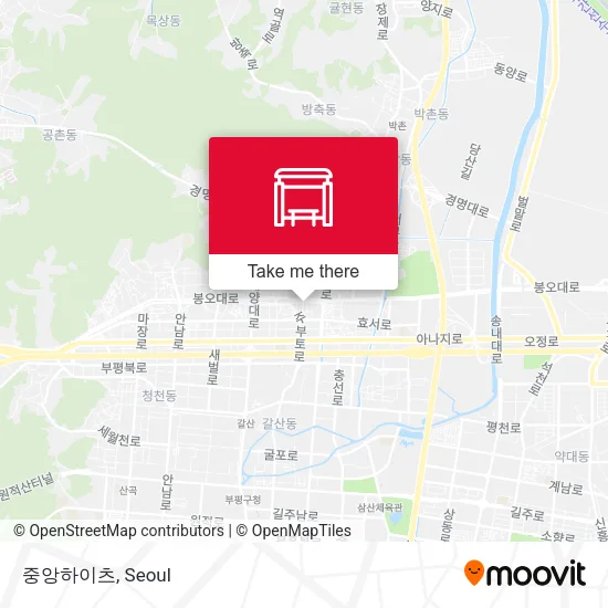중앙하이츠 map