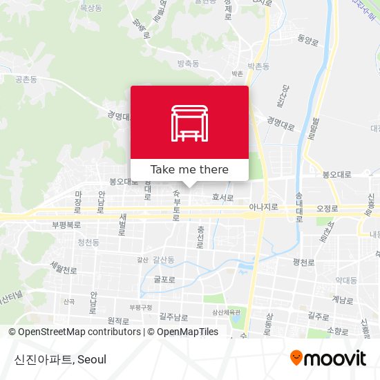 신진아파트 map