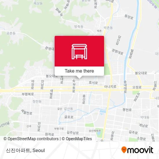 신진아파트 map