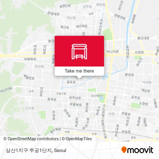 삼산1지구 주공1단지 map