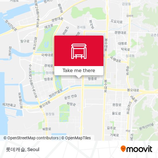 롯데캐슬 map