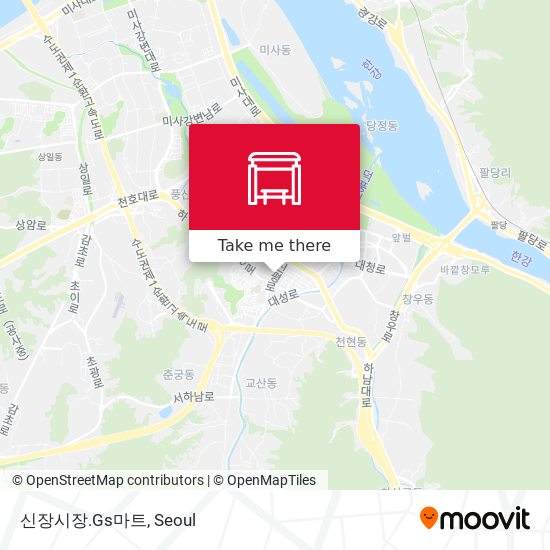 신장시장.Gs마트 map