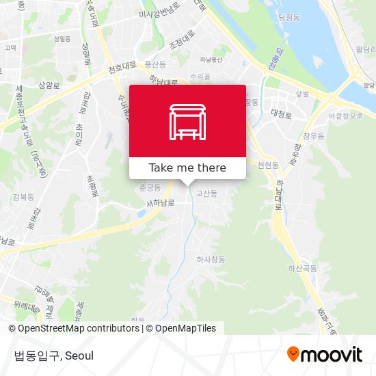 법동입구 map