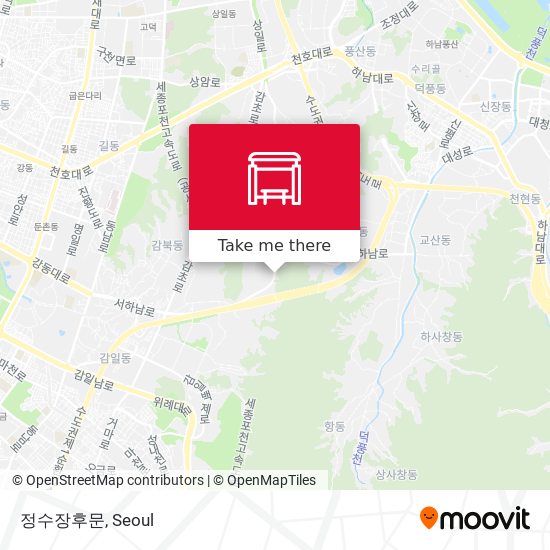 정수장후문 map