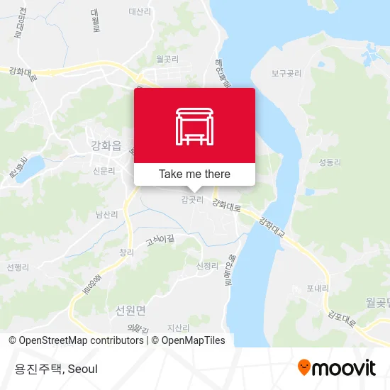 용진주택 map