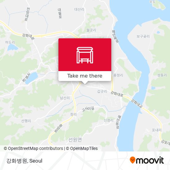 강화병원 map