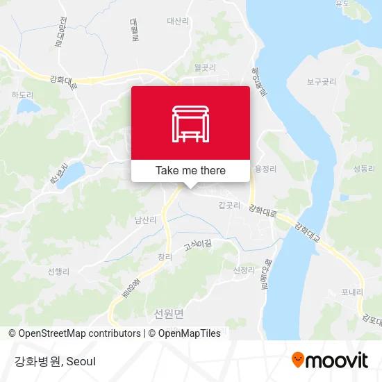 강화병원 map