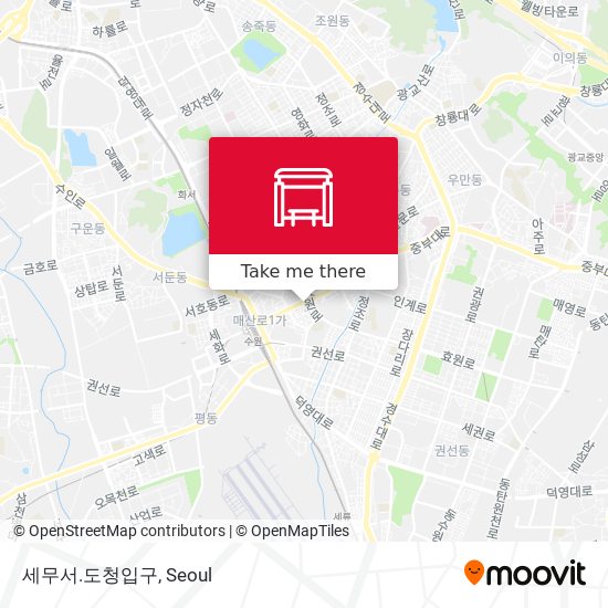 세무서.도청입구 map