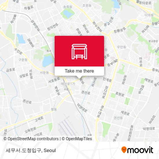 세무서.도청입구 map