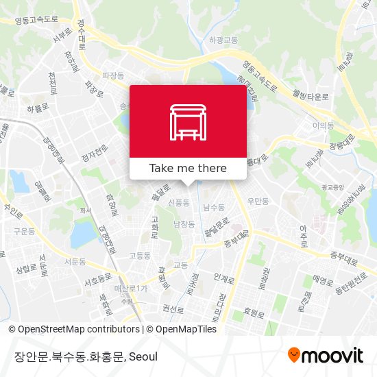 장안문.북수동.화홍문 map