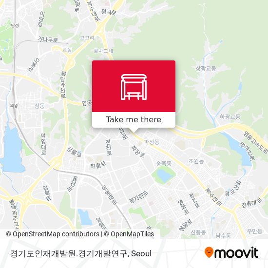 경기도인재개발원.경기개발연구 map