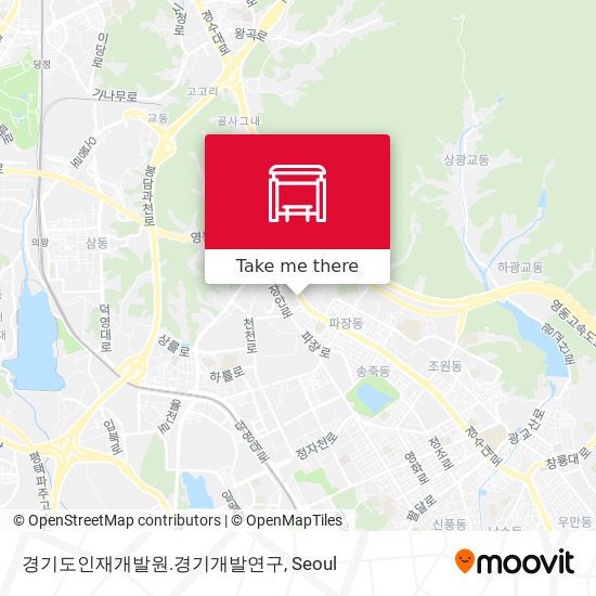 경기도인재개발원.경기개발연구 map