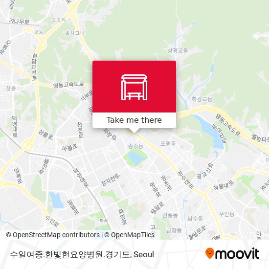 수일여중.한빛현요양병원.경기도 map