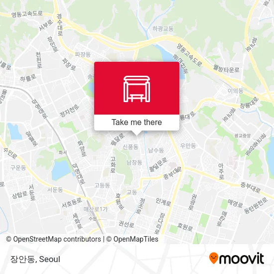 장안동 map