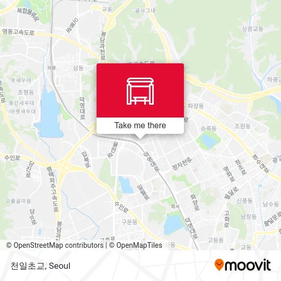 천일초교 map