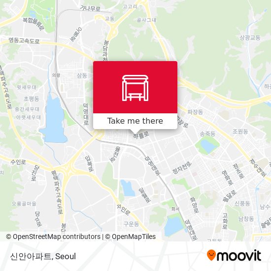 신안아파트 map