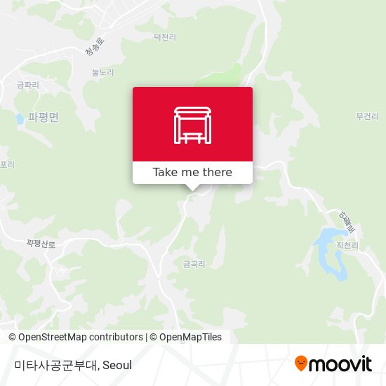 미타사공군부대 map